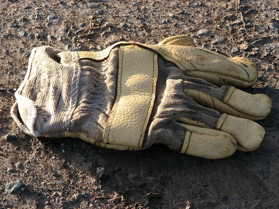 glove, work glove, protection, craft, osh, protective gloves HD wallpaper
