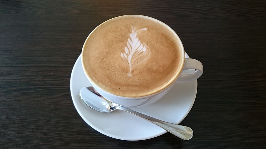 cappuccino, drink, cup, cafe, coffee, coffee cup, coffee - drink HD wallpaper