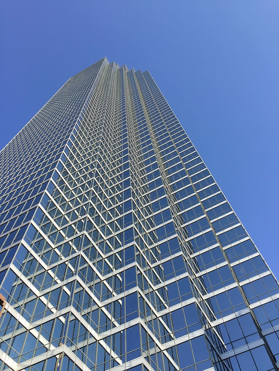 Skyscraper, Architecture, Building, downtown, tower, modern HD wallpaper