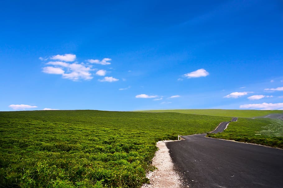 australia, kangaroo island, kangaroo iceland, road, sky, cloud - sky, HD wallpaper