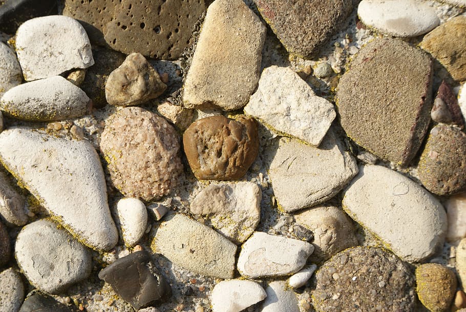 stones, nature, structure, solid, full frame, rock, backgrounds HD wallpaper
