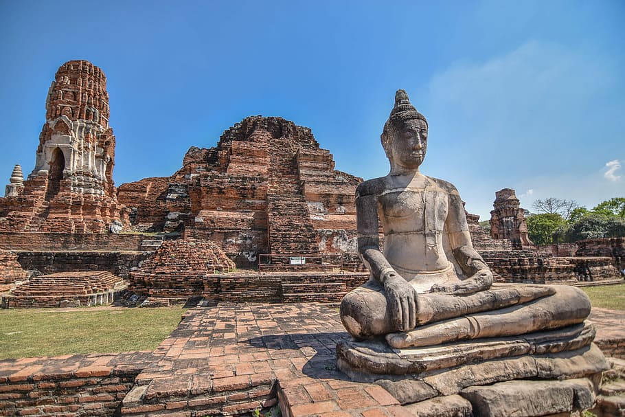 Angkor Wat, Cambodia, ayutthaya, ancient, measure, art, ayutthaya historical park, HD wallpaper