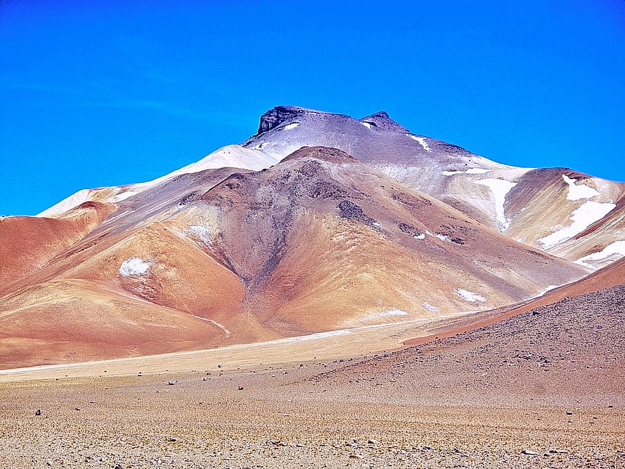 bolivia, desert, dali, sky, mountain, scenics - nature, beauty in nature HD wallpaper