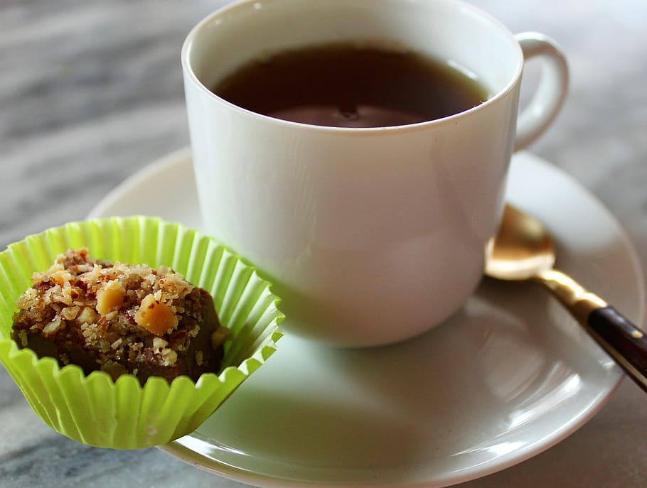 cup, coffee, drink, tea, breakfast, food and drink, mug, sweet food HD wallpaper