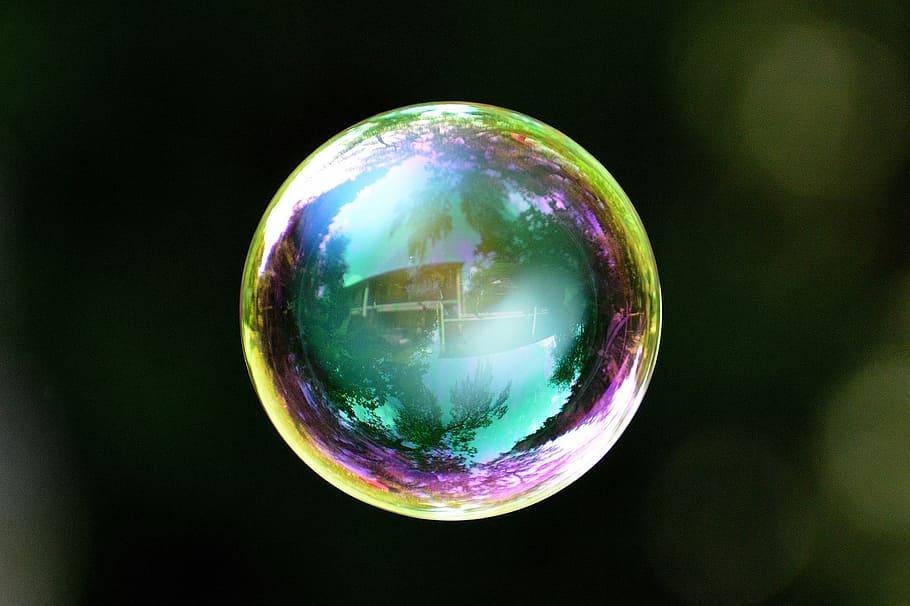 soap bubble, colorful, ball, soapy water, make soap bubbles, HD wallpaper
