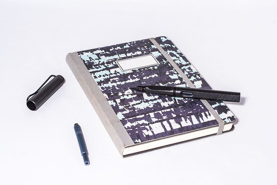 Filler, Note, Stationery, notes, leave, black, writing utensil HD wallpaper