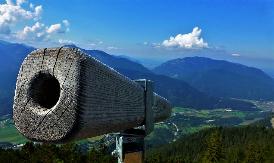 Distant View, Telescope, Outlook, binoculars, viewpoint, vision HD wallpaper