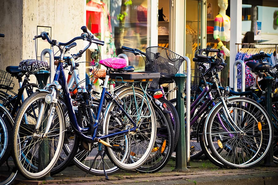 bicycles, wheels, cycling, two wheeled vehicle, turned off HD wallpaper