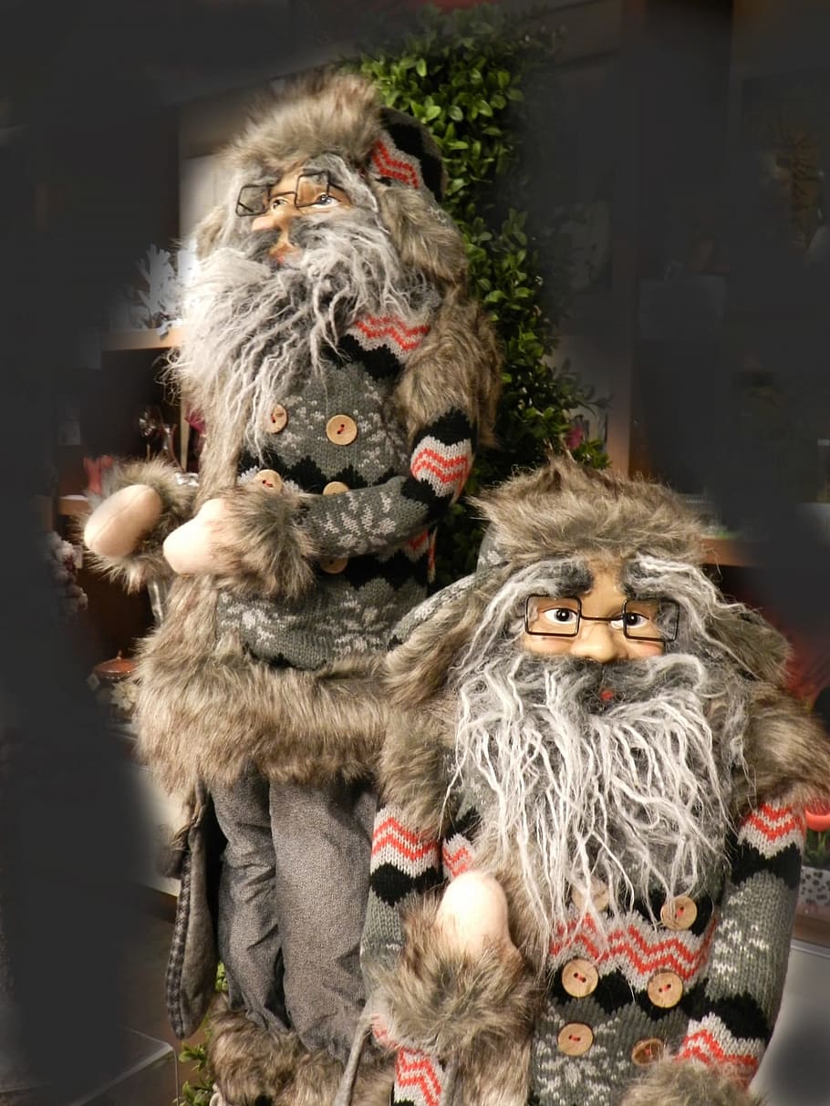 Gnomes, Dwarf, Dwarfs, Decorative, decoration, christmas, xmas HD wallpaper