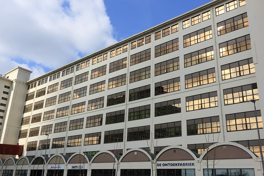 Netherlands, Eindhoven, Philips, Office, building, building exterior HD wallpaper