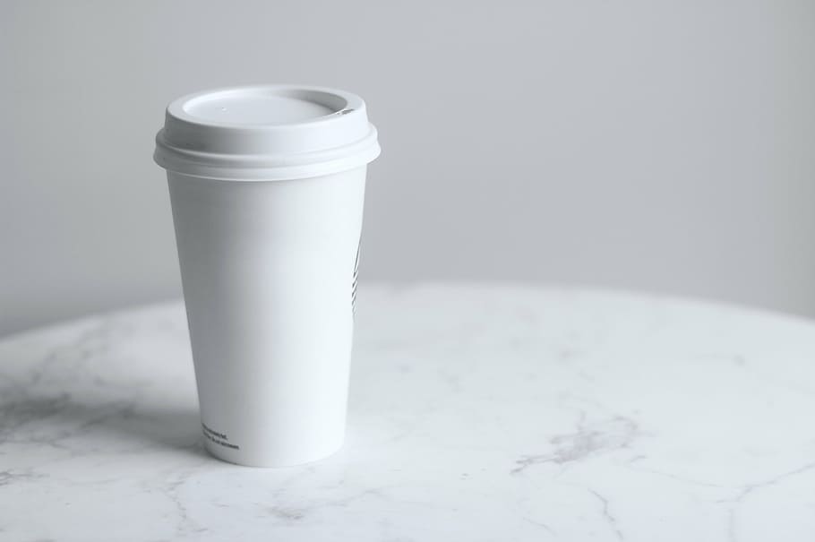blur, breakfast, close-up, coffee, coffee drink, container HD wallpaper