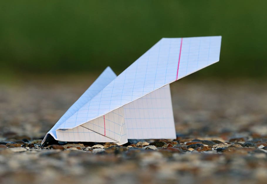 paper plane, landing, flight, airport, take off, aviation, symbol HD wallpaper
