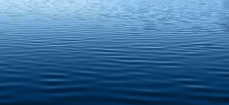 river ripples, water, texture, lake, sea, wave, lukewarm, blue, HD wallpaper