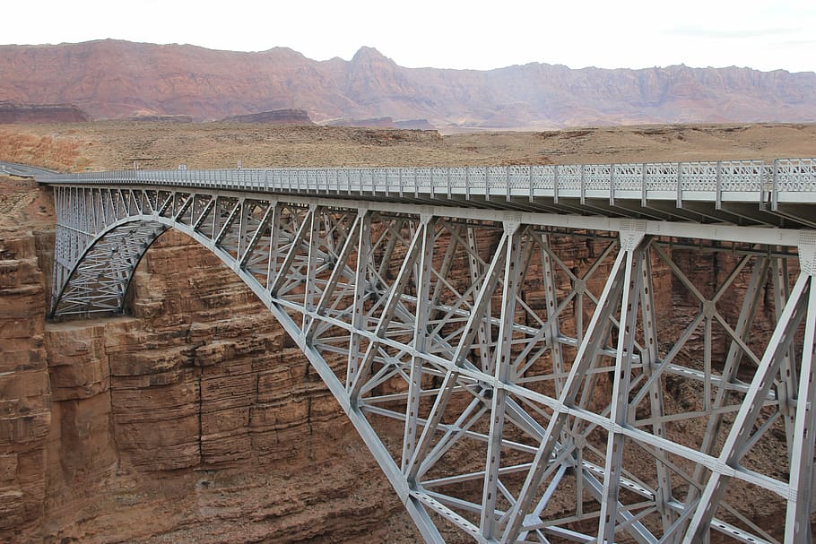 architecture, bridge, building, construction, dam, daylight HD wallpaper