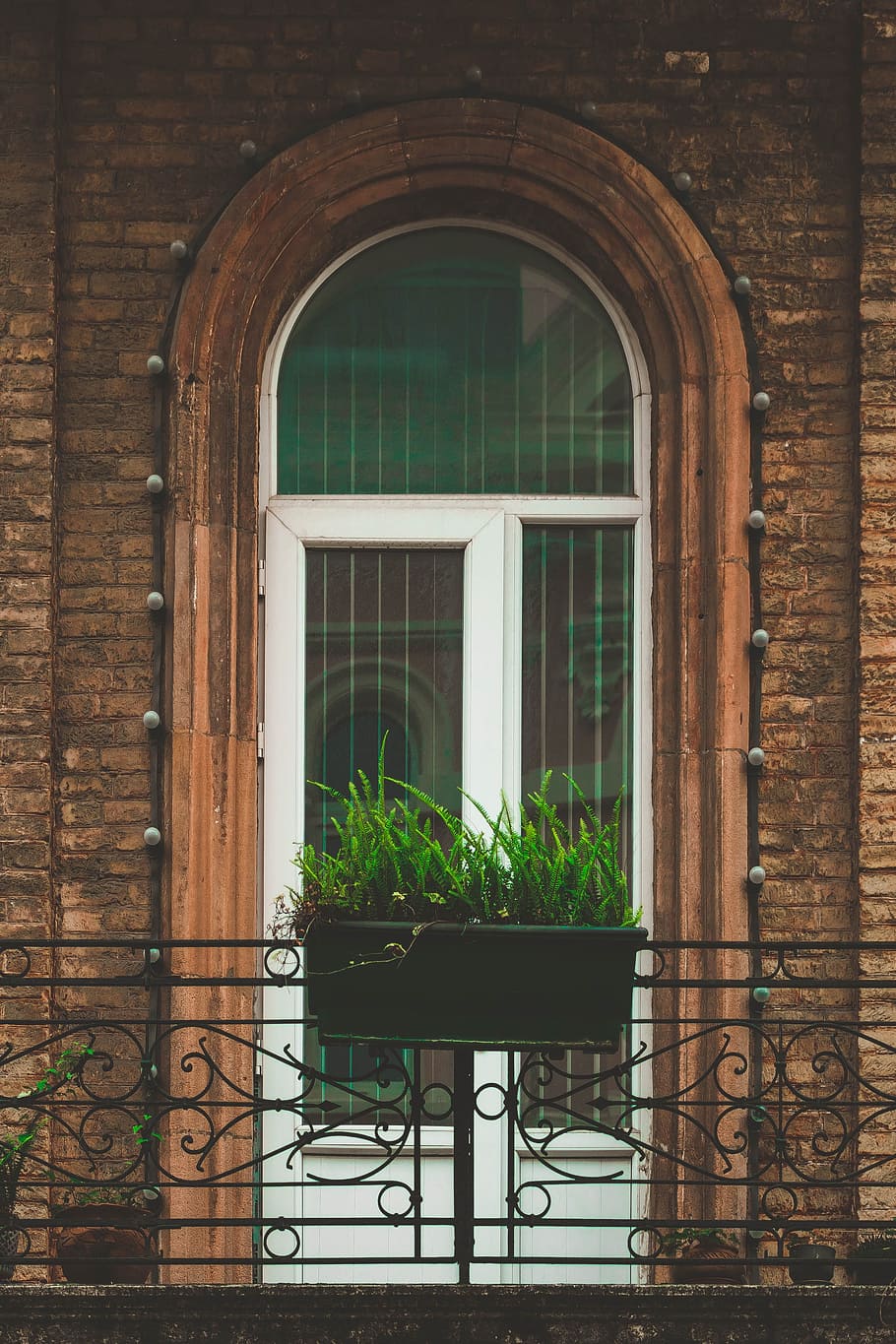 window, home, architecture, door, wall, glass, building, old HD wallpaper