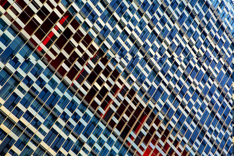 architecture, building, infrastructure, red, pattern, backgrounds HD wallpaper
