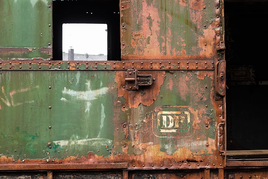 railway, train, wagon, seemed, transport, rail traffic, track HD wallpaper