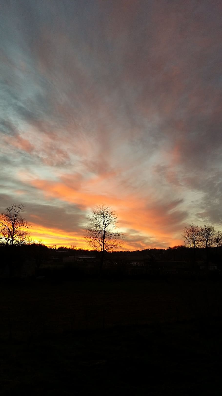 sun, sunset, twilight, nature sunset, france, sky, silhouette HD wallpaper
