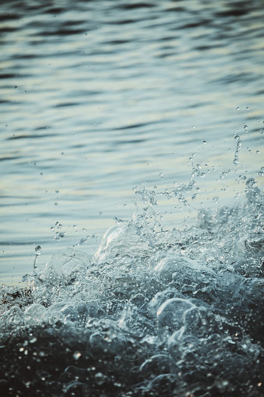 photo of body of water, water drop in closeup photography, texture HD wallpaper