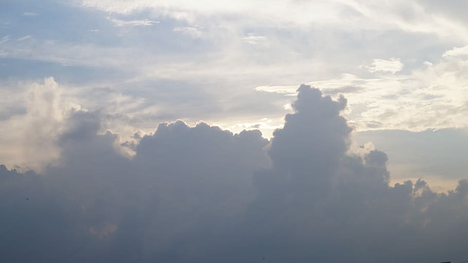 Nature, Sun, Clouds, blue, no people, sky, day, outdoors, beauty in nature HD wallpaper