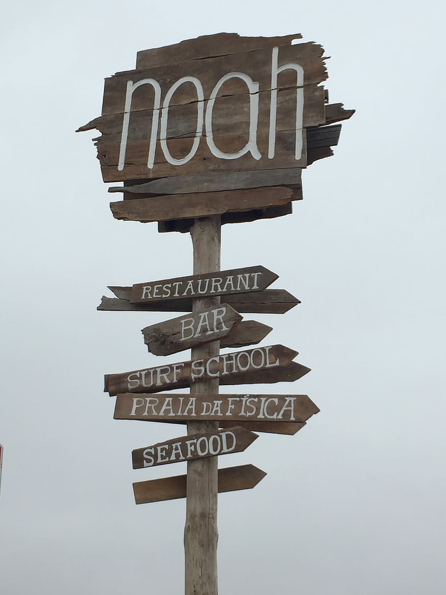Sign, Direction, Panel, text, no people, guidance, day, low angle view HD wallpaper