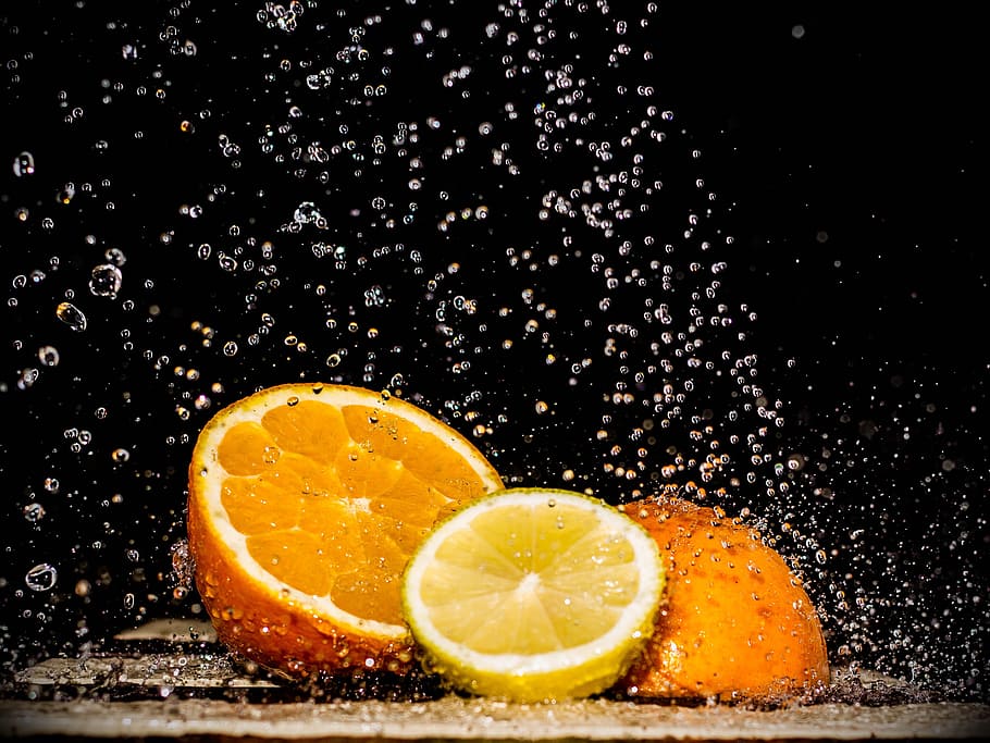food, fruit, refreshment, drink, healthy, orange, vitamins HD wallpaper