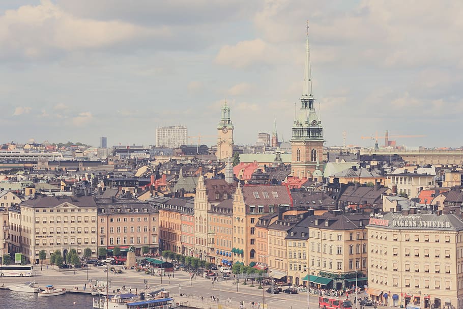 city buildings during daytime, cityscape, europe, architecture HD wallpaper