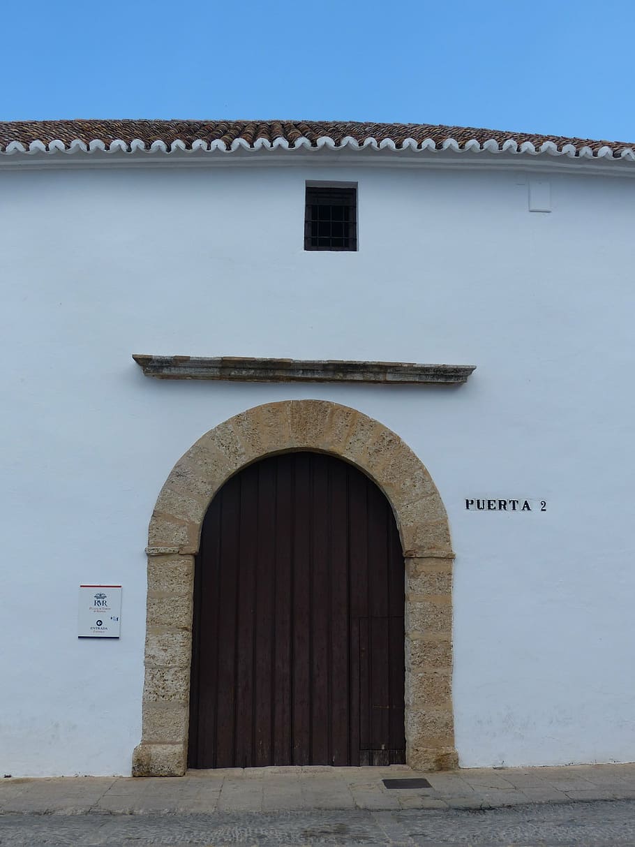 ronda, arena, input, architecture, built structure, building exterior HD wallpaper