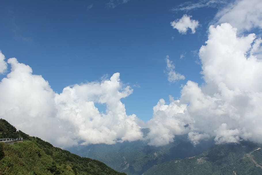 alpine, baiyun, taiwan, nature, mountain, outdoors, sky, landscape, HD wallpaper