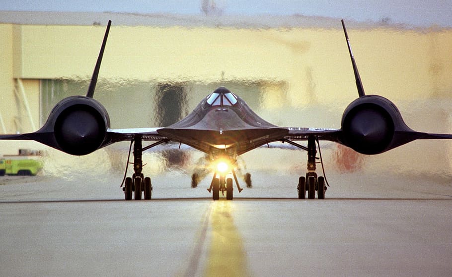 sr-71, reconnaissance aircraft, blackbird, habu, mach 3, stealthy, HD wallpaper