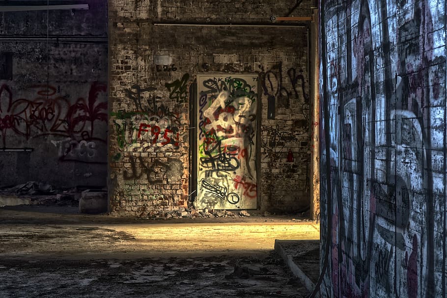 untitled, lost places, factory, old factory, pforphoto, leave, HD wallpaper
