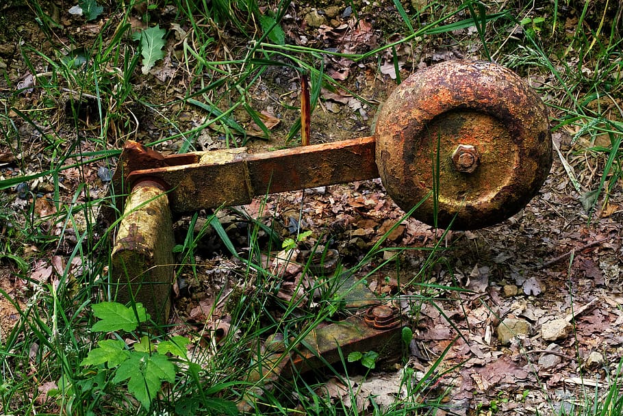 soft, switchman, mechanically, old, rusted, railway, rusty HD wallpaper
