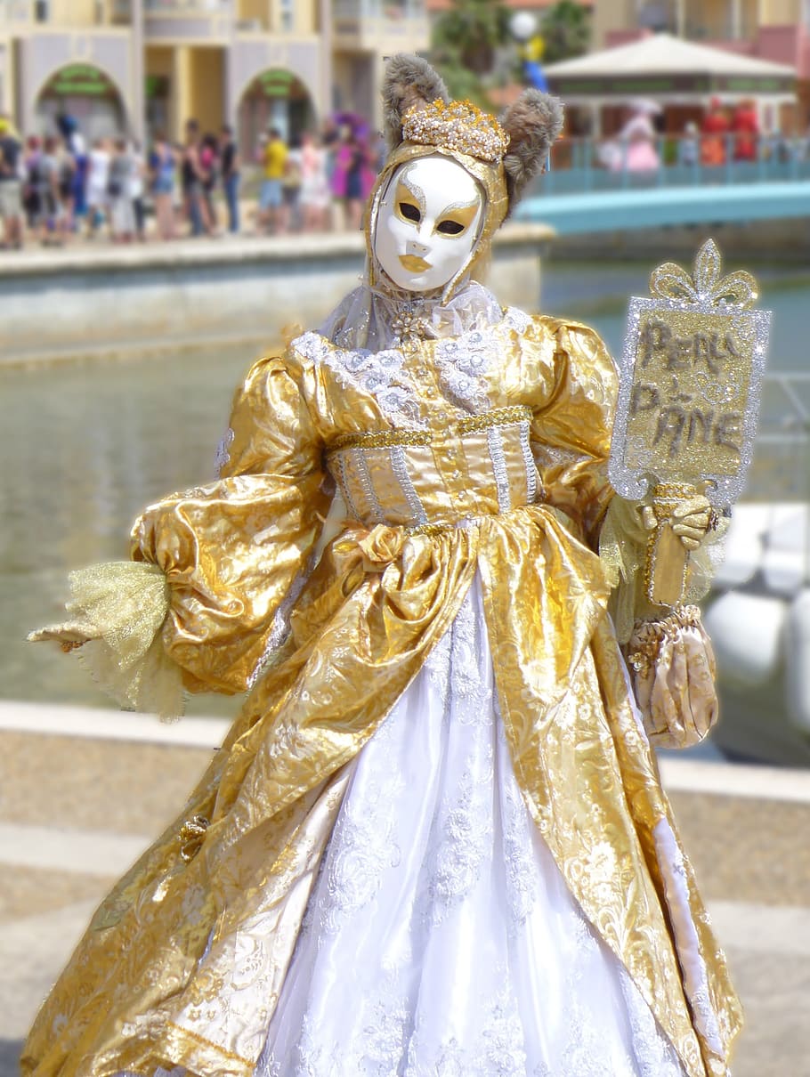 Carnival Of Venice, Masks, mask of venice, disguise, venice Carnival, HD wallpaper