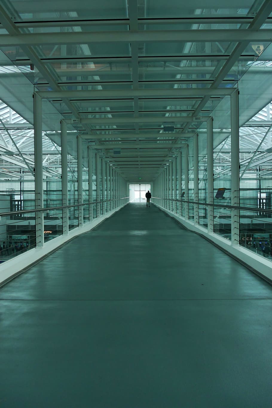 geometry, form, deep, airport, perspectives, architecture, built structure HD wallpaper