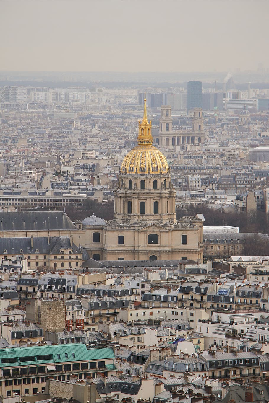 paris, city, notre, damme, dome, architecture, carrion, invalides, HD wallpaper