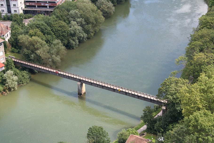 france, river, bridge, water, architecture, built structure HD wallpaper
