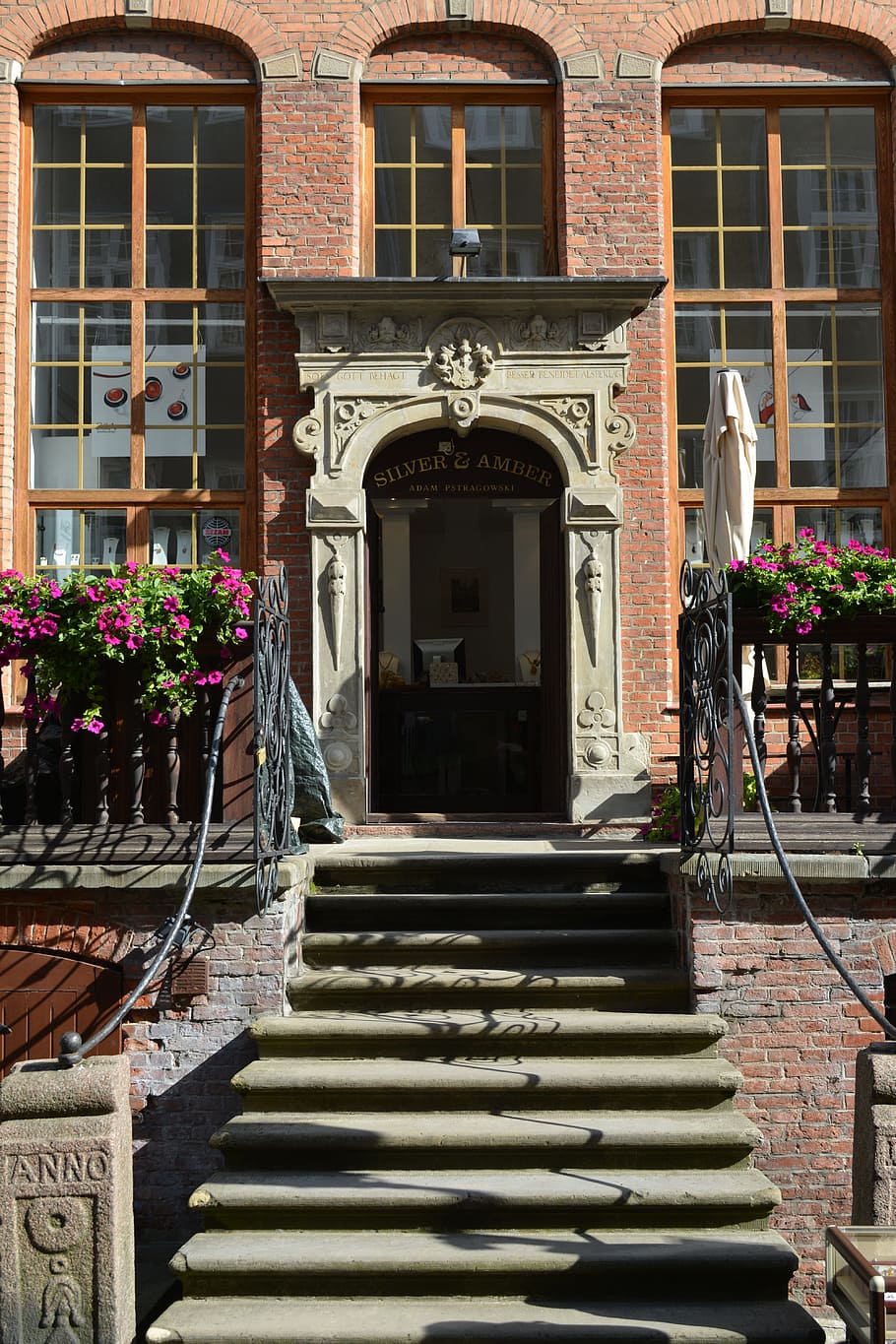 gdańsk, poland, house entrance, historic preservation, gdansk, HD wallpaper