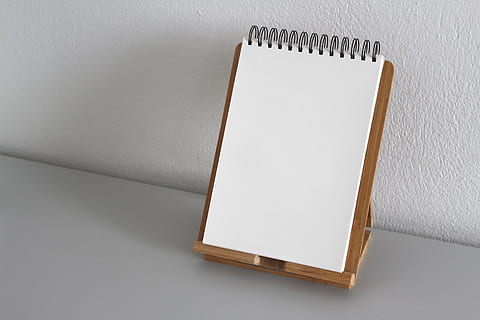 white ticker, blank, empty, paper, notebook, leave, untitled HD wallpaper