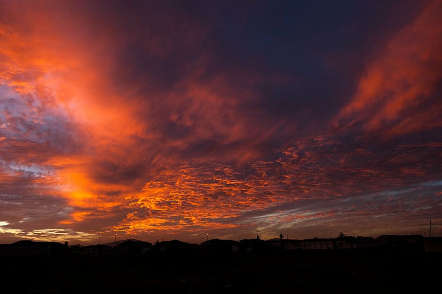 backlit, building, clouds, dark, dawn, dramatic, dusk, evening HD wallpaper