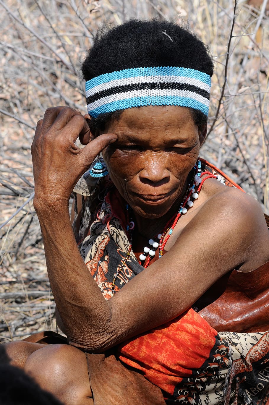 Botswana, Indigenous Culture, buschman, san, woman, tradition, HD wallpaper