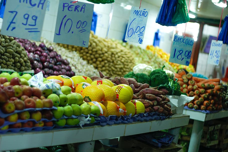 fruit, fair, farmer, food, market, choice, food and drink, healthy eating HD wallpaper