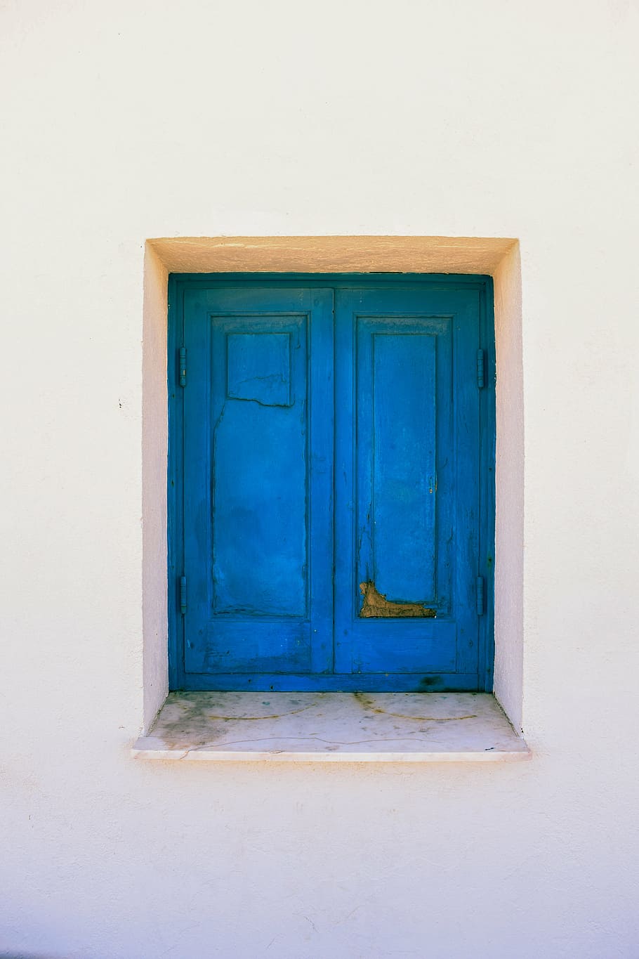 window, blue, wooden, aged, weathered, color, cyprus, door HD wallpaper