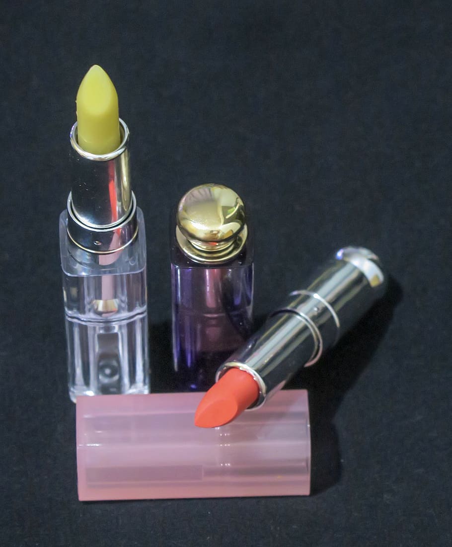 lipstick, diy, cosmetics, still life, indoors, no people, table HD wallpaper