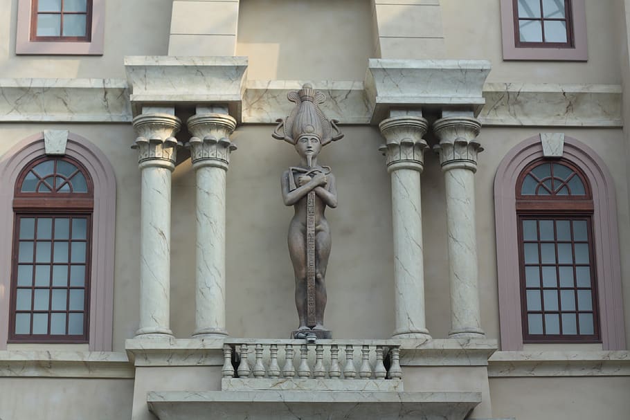 statue, cathedral, building, architecture, built structure HD wallpaper