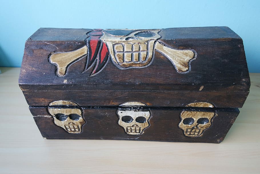Pirate, Skull, Head, old-fashioned, no people, indoors, close-up HD wallpaper
