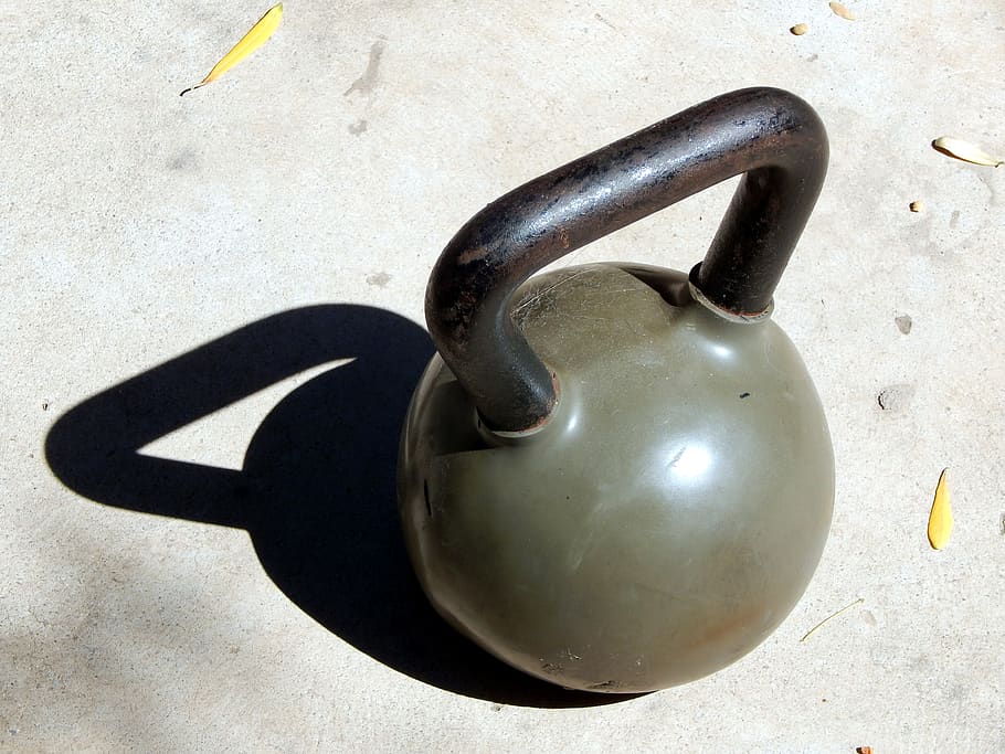 kettlebell, fitness, exercise, weights, russia, strength, heaviness