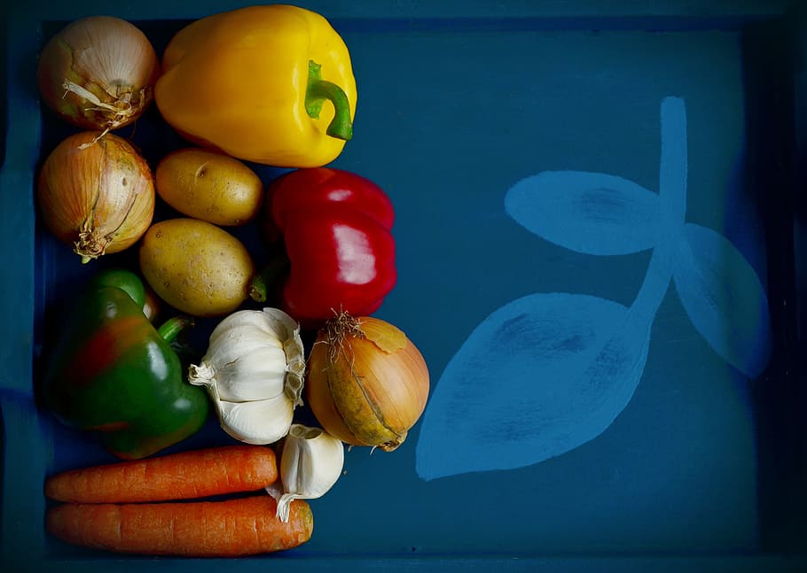 several vegetable, vegetables, recipe, template, background HD wallpaper