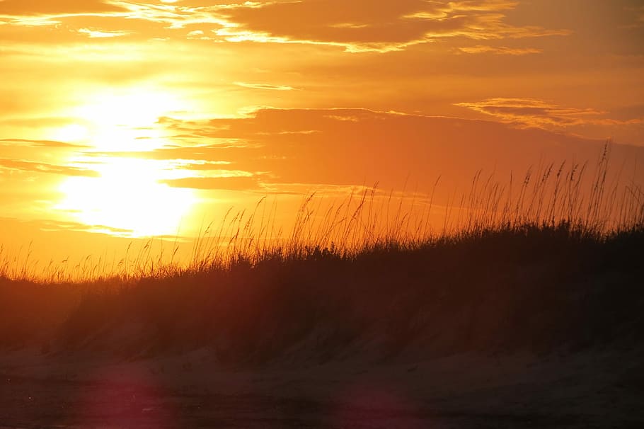 Sunset, Sunrise, Bleach, Beach, beach sunset, sunrise beach HD wallpaper
