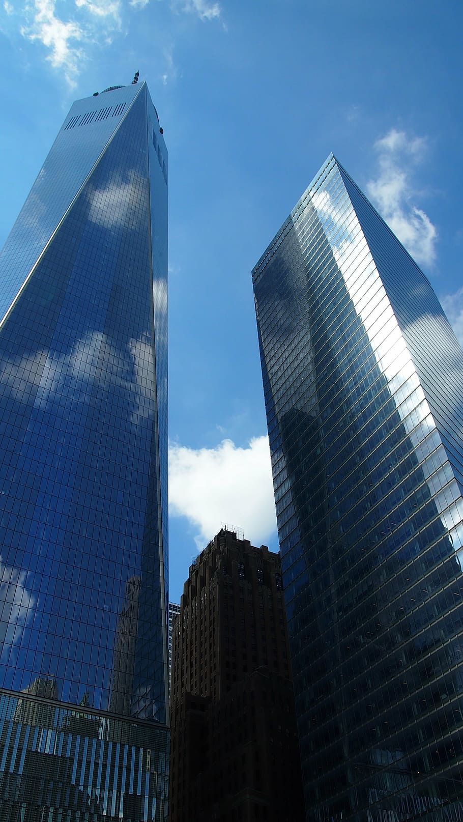 one world trade center, new york, usa, tourist attraction, glass, HD wallpaper