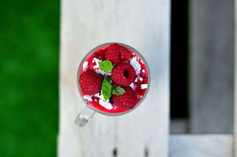 raspberry cocktail, summer, smoothie, drink, glass, sweet, juice HD wallpaper